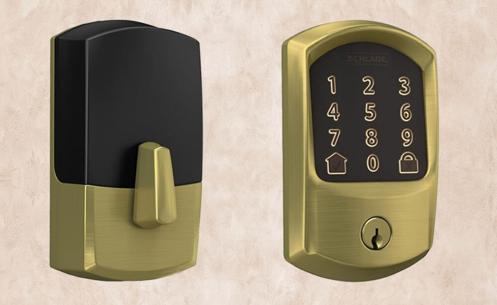Smart Door Lock Gold