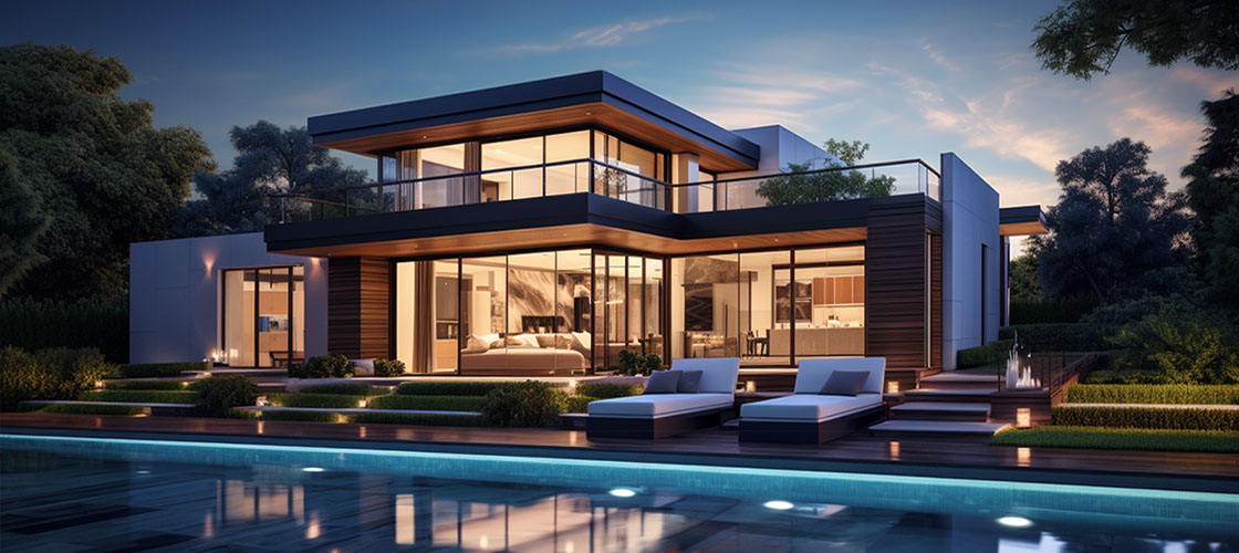 Smart Home Well Illuminated