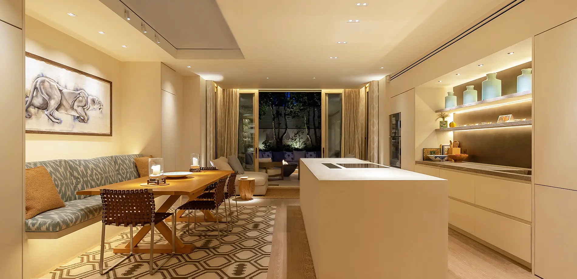 Soft Living Room Lighting